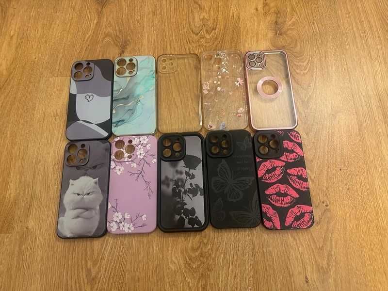 Zestaw 10 etui do iPhone 14 Pro Max jak nowe!