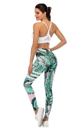 Legginsy damskie - rozmiar uniwersalny - piękny motyw - NOWE