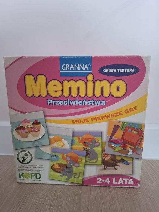 Gra pamięciowa przeciwieństwa Memino