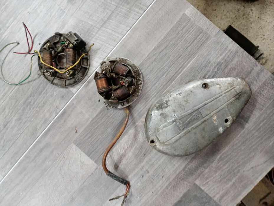 Simson amortyzatory cylinder szczęki gumy stopka wał głowica