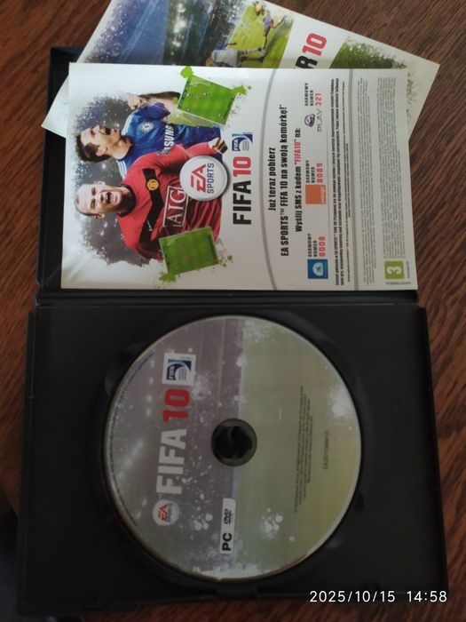 Fifa 10 na PC DVD.