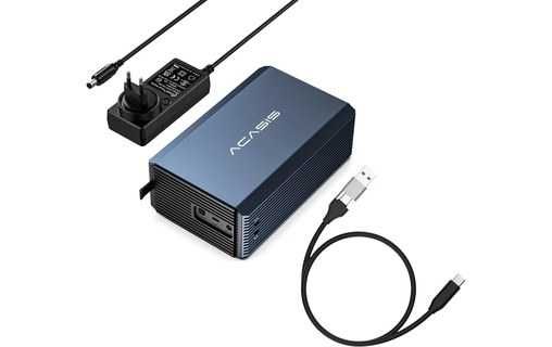 Acasis RAID Case EC-7352 2  USB-C e USB-A - Para discos de 2,5"/3.5"
