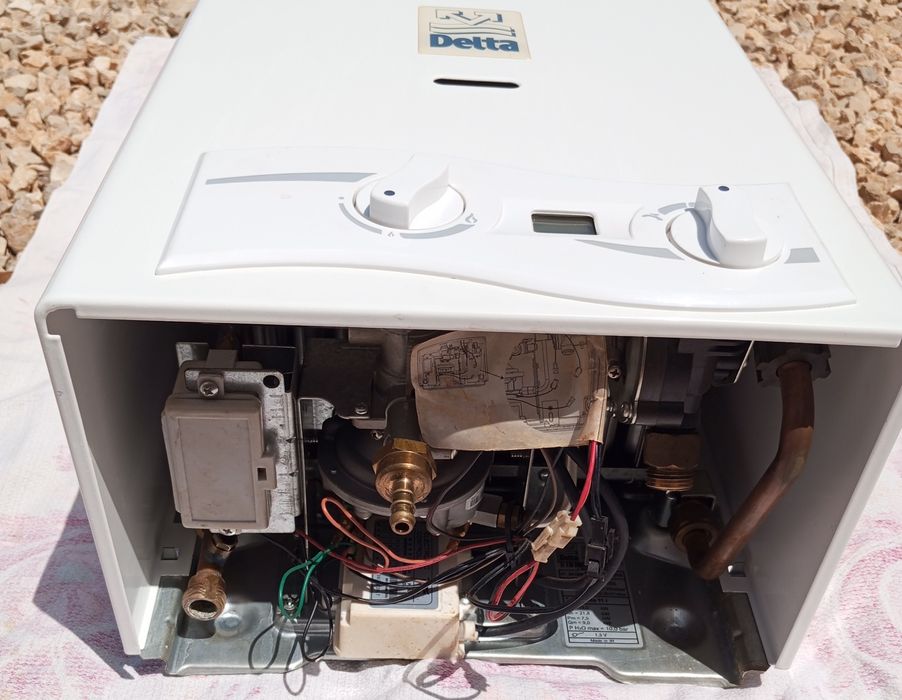 Esquentador inteligente Delta gás de garrafa