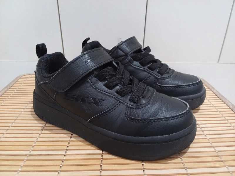 dziecięce buty sportowe marki Skechers roz. 28 wkładka 18,5 cm czarne
