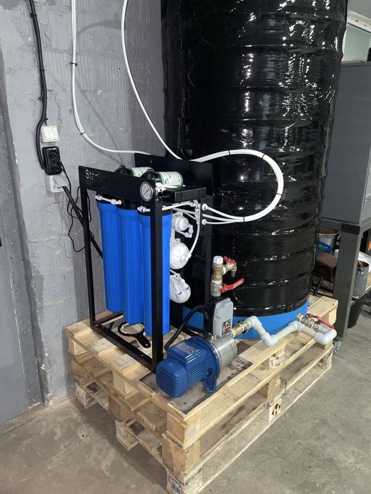 Зворотній осмос 100 літрів на добу, компект.