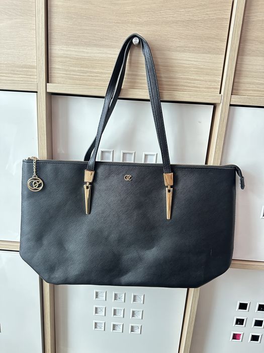 Oriflame czarna torebka Midnatt shopperka torba typu shopper