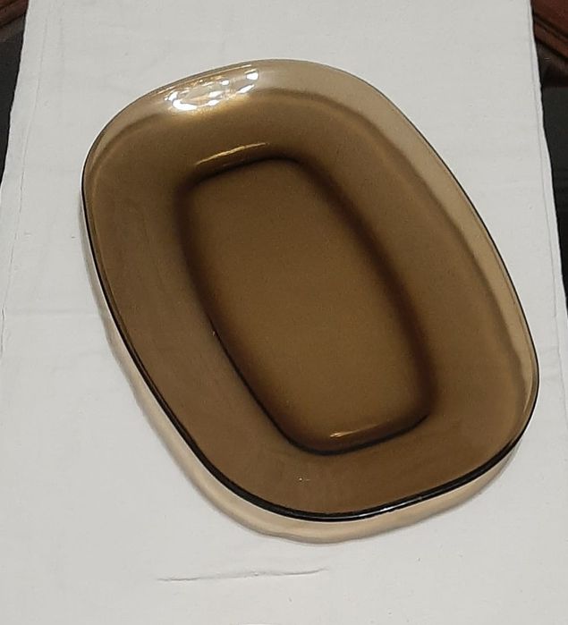 Conjunto 6 pratos fundos e travessa