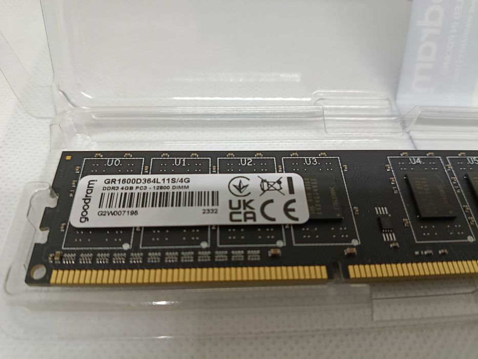 Оперативна пам’ять Goodram DDR3-1600 16gb (2шт. по 8гб)