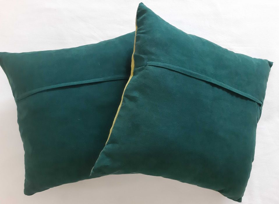 Capas de almofada verde