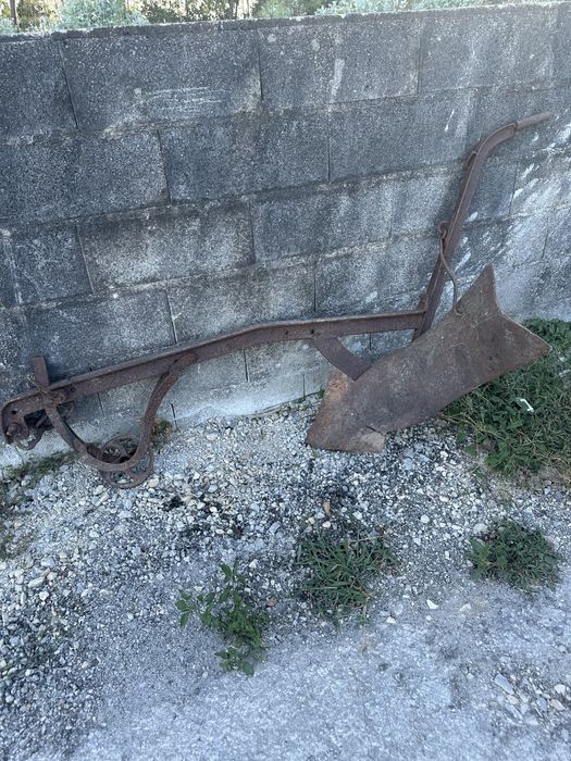 Arado antigo de jardim