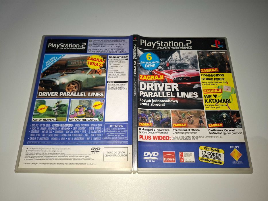 Playstation 2 DVD OPSM2 Nr 03/2006 Marzec