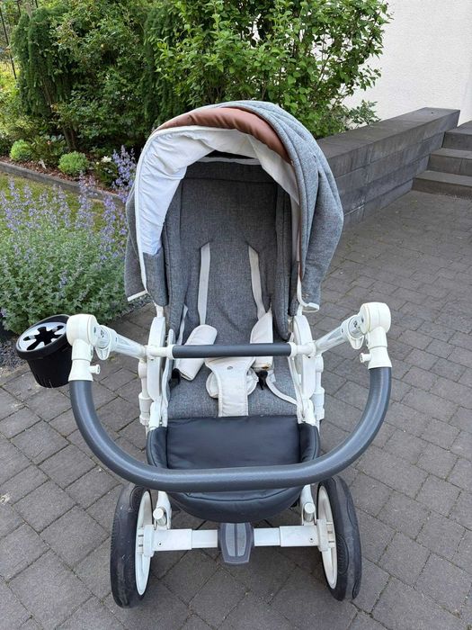 Wózek 3w1 + baza do samochodu z isofix