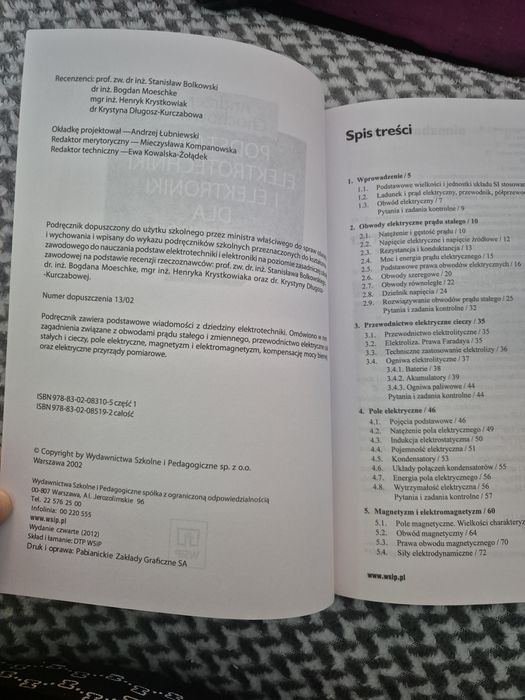 Podstawy elektrotechniki i elektroniki dla elektryków Andrzej Chochows