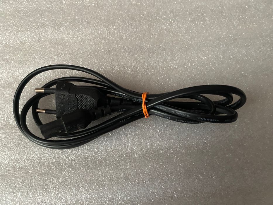 Kabel zasilający płaska końcówka
