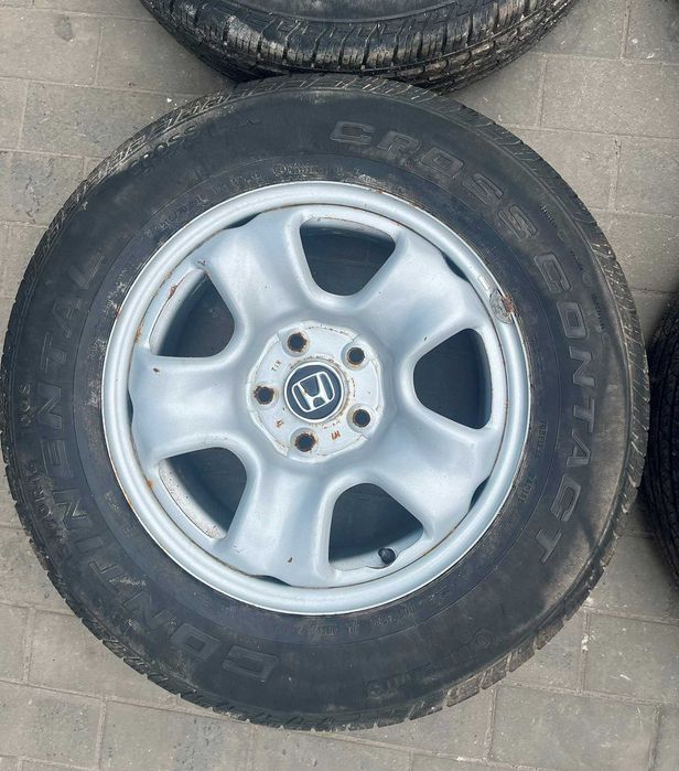 Колеса R16 6.5J Honda CRV диски + шини 215/70