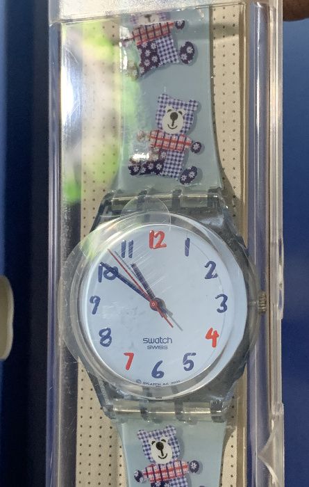 Swatch Especial GZ185PACK Ursinhos Relógio. Fechado Lacrado.