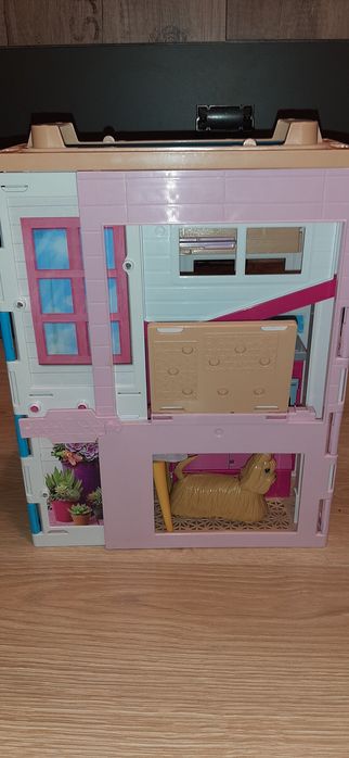 Domek barbie Rower i piesek. Stan idealny