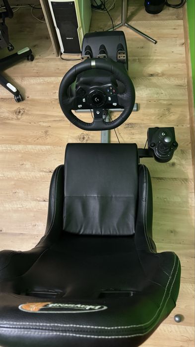 Playseat stanowisko plus kierownica logitech g920 nastepca g25 g27 g29