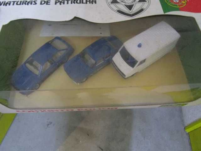 set Solido PSP Policia portuguesa novo Peugeot Ford