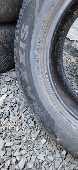 2шт 225 60 r16 maxxis 6.2мм всесезонка пара резина шини