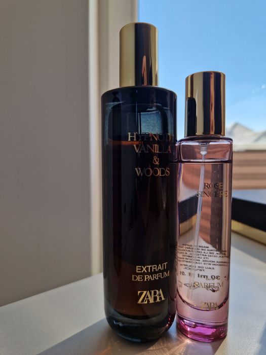Zara Hypnotic Vanilla & Woods + Rose Sincere
