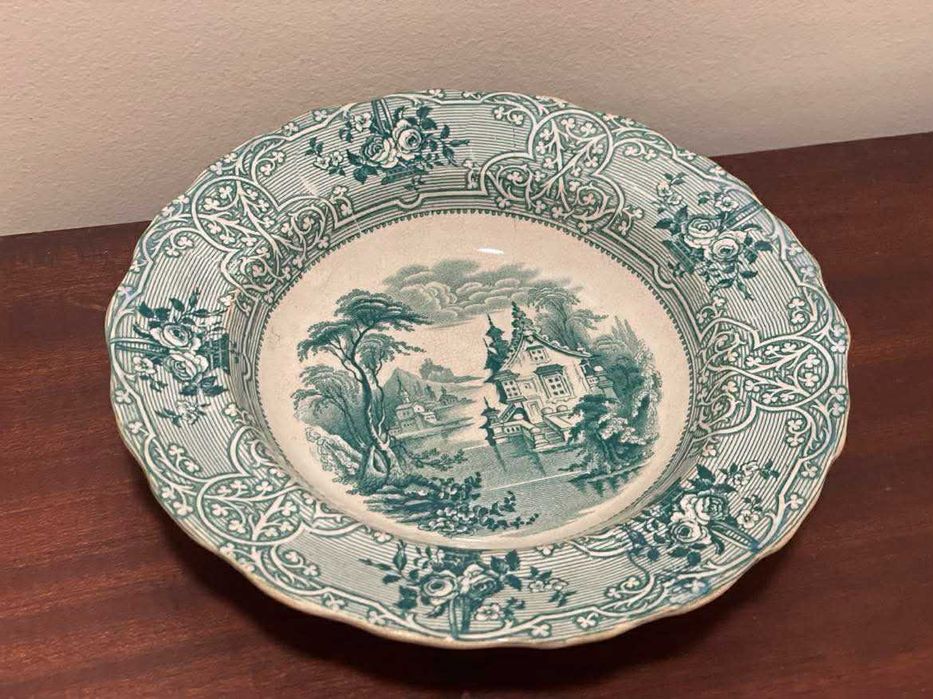 Prato de sopa J.Meir&Son , inglês 1848