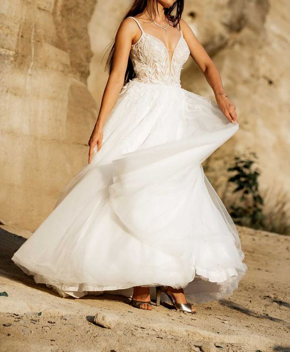 Suknia ślubna | literka A | s/xs