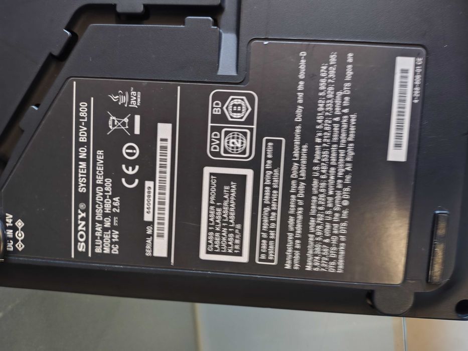Sony BDV-L800 kino domowe blu-ray 3D