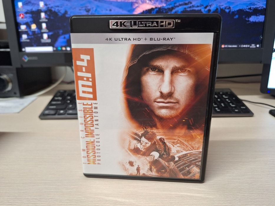Mission Impossible 4 Ghost Protocol 4K UHD + Blu-ray Eng
