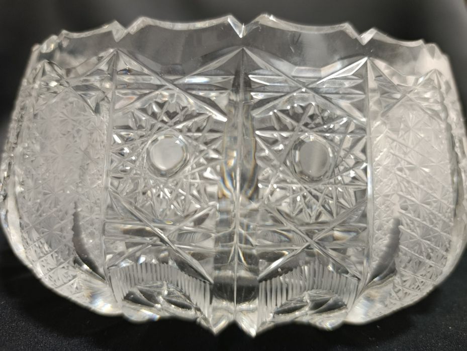 Dyza miska z przezroczystego szkła kryształowego Bleikristall 24%