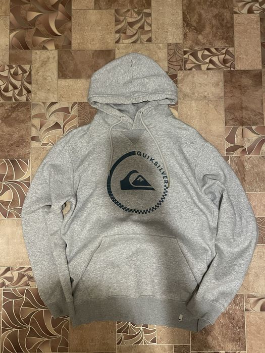 Худі сіре quiksilver, М , кофта, зіп,