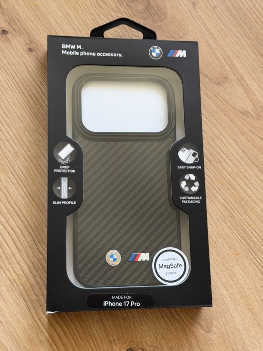 Nowe oryginalne Etui BMW iPhone 17 Pro z MagSafe