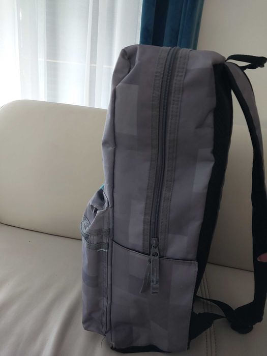 Plecak MINECRAFT Kilof  szary BACKPACK