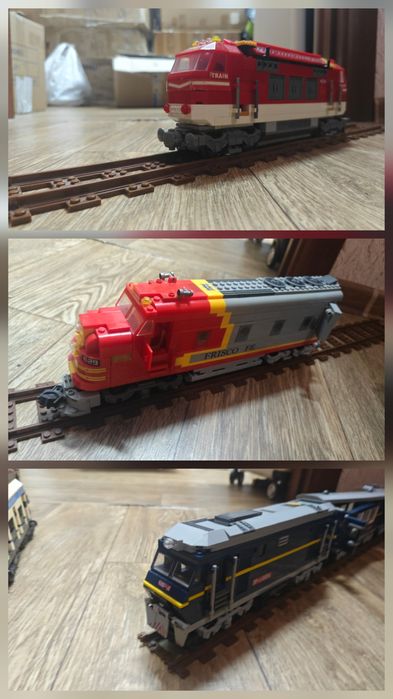 Поезд Лего Lego Kazi