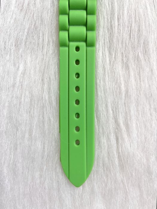 Zielony gumowy zegarek Jelly Watch (unisex)