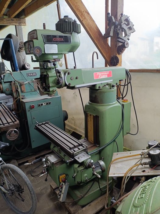 Piła taśmowa Bomar do metalu tokarka frezarka wiertarka tarczowa film