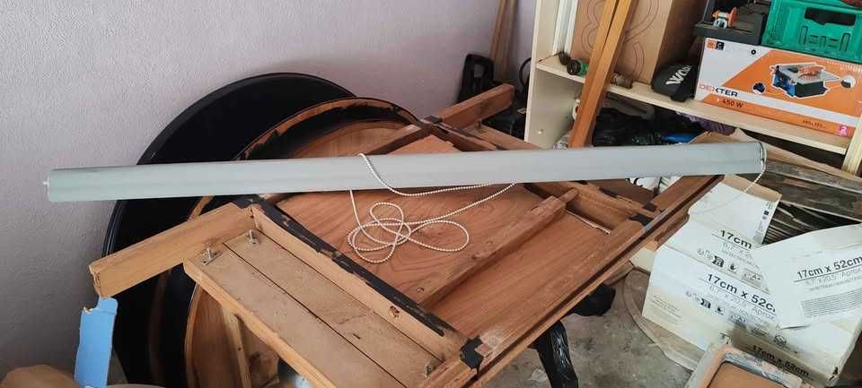 2x Blackout / cortinado cinzento 150x200