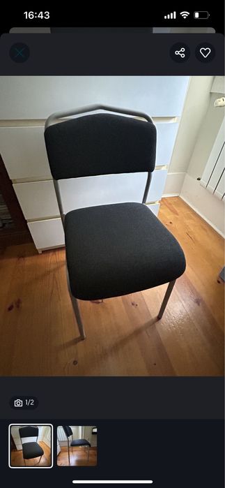 Cadeira para estudo ou sala de jantar (há duas)