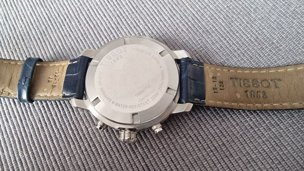 Tissot PRC200 Chronograph T055417A - bardzo ładny stan!