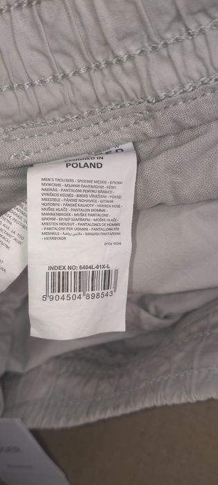 Spodnie męskie nowe