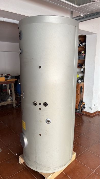Deposito 500 litros BAXI com duas serpentinas