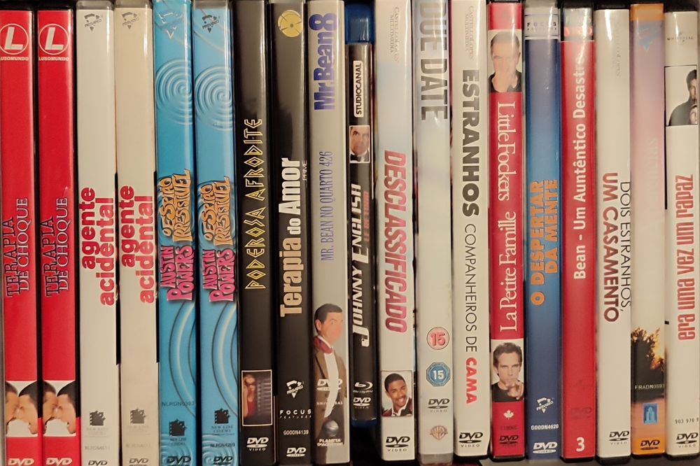 DVD's diversos (preço de cada)
