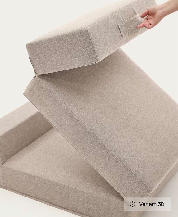 Sofa-cama convertível Arty Kave Home