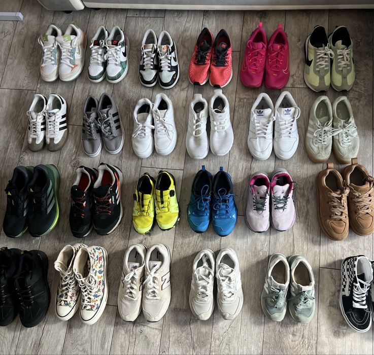 Buty damskie meskie mix do odsprzedaży bulk