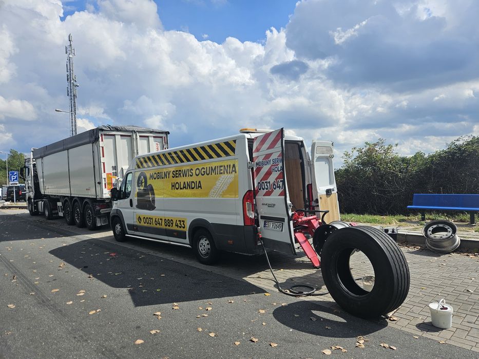 Mobilny Serwis TIR Holandia Eindhoven Belgia Niemcy