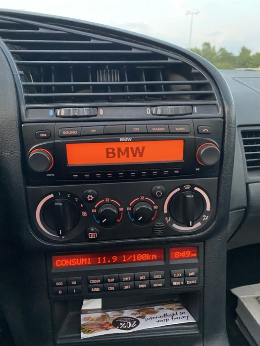 Radio BMW Becker Indianapolis stan idealny Rarytas E36 !