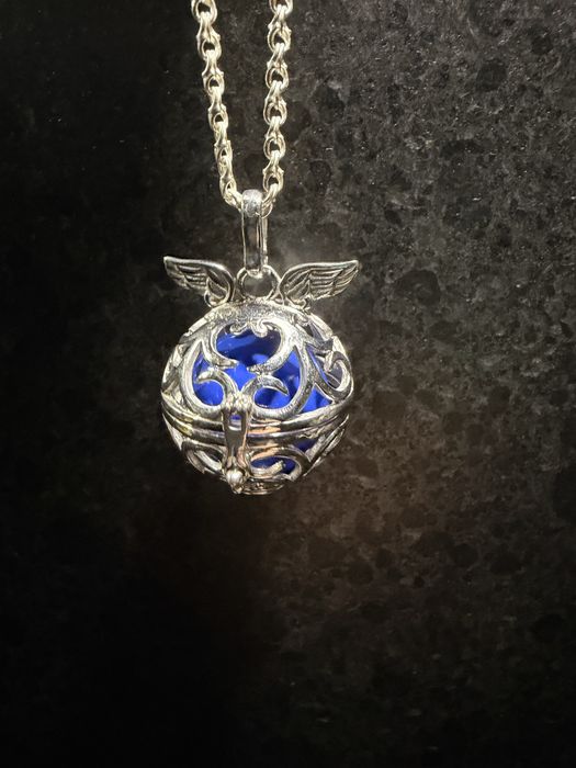 Pendulo em prata para fio