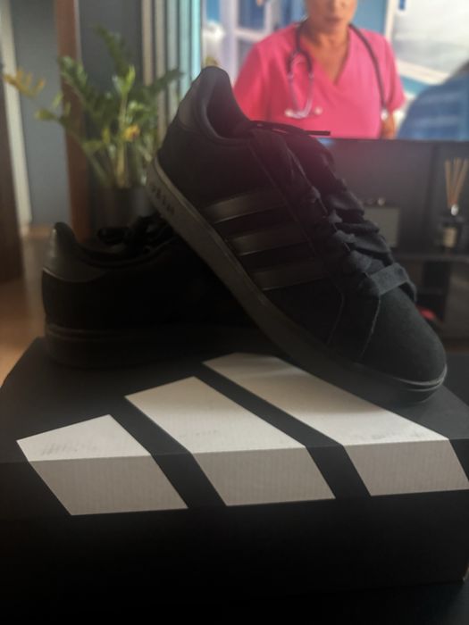 Adidas grand court czarne 42 trampki sneakersy