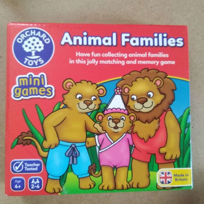 Детская игра Звериные семьи Animal Families