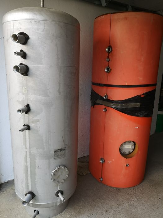 BUFOR Zasobnik 500L stal nierdzewna